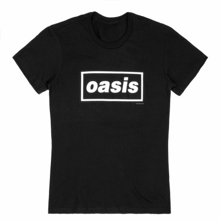 Oasis Logo Black Colorway Women's T-Shirt - WearYourBeer