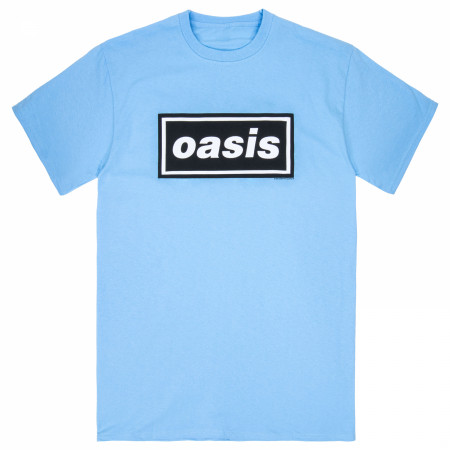 Oasis Logo Blue Colorway T-Shirt - WearYourBeer