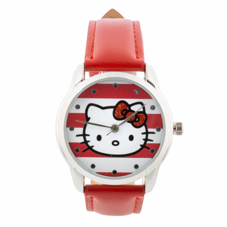 Hello Kitty 40th Anniversary Red and White Watch flik-flak-hello-kitty-watch-  main image 4