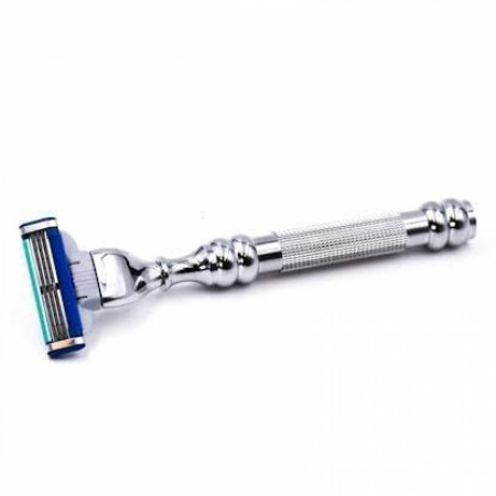 Product image 2 for Parker 43M Heavyweight Cartridge Razor Handle (Mach3 Compatible)