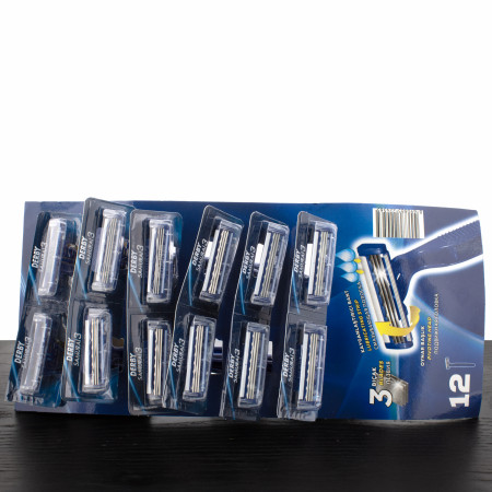 Product image 1 for Derby Samurai3 Triple Blade Cartridges, 12-count