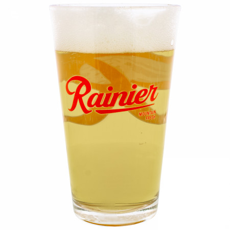 Product image 2 for Rainier Beer Classic Logo Pint Glass