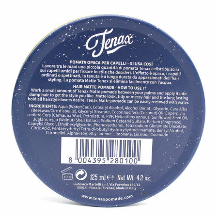 Product image 3 for Tenax Matte Hair Pomade, 4.2 oz.