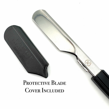 Product image 2 for Parker Director Chrome Non Folding Straight Barber Razor