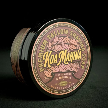 Product image 2 for Moon Soaps Shaving Soap, Koa Mahina