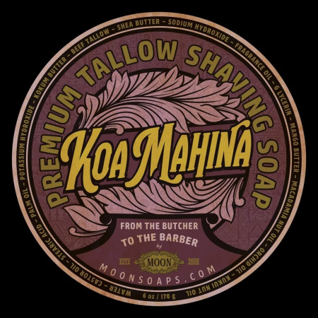 Product image 1 for Moon Soaps Shaving Soap, Koa Mahina