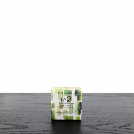 Via Mercato No. 2 Green Tea & White Musk Shea Soap, 50 gm