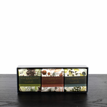 Product image 1 for Via Mercato Natale Gnomes Shea Butter Soap Gift Set Trio