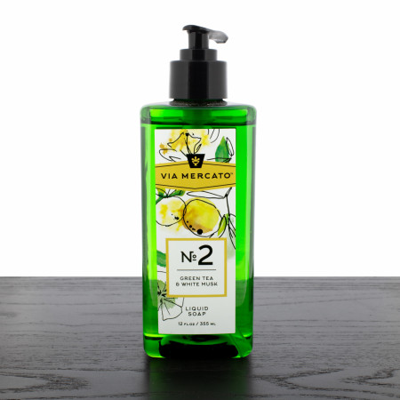 Via Mercato No 2 Liquid Hand Soap: Green Tea & White Musk