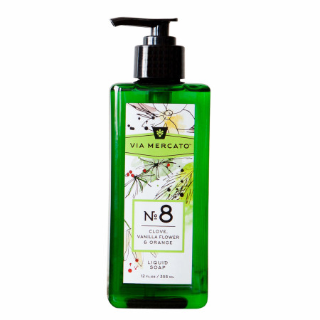 Product image 1 for Via Mercato No 8 Liquid Hand Soap: Clove, Vanilla & Orange