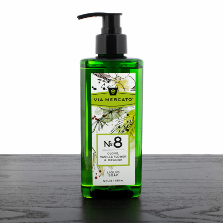 Via Mercato No 8 Liquid Hand Soap: Clove, Vanilla & Orange