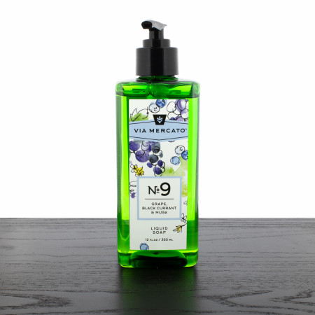 Via Mercato No 9 Liquid Hand Soap: Grape Blackcurrant & Musk