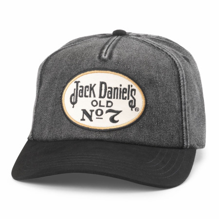 Jack Daniels Old No 7 Denim Fulton Adjustable Hat - WearYourBeer