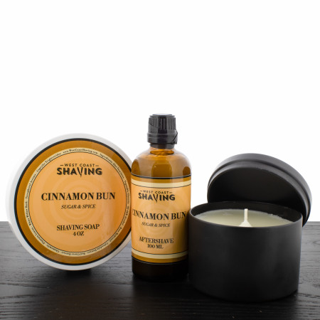 Product image 0 for West Coast Shaving Cinnamon Bun Scented Gift Bundle