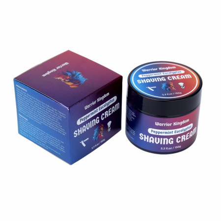 Product image 3 for Wholly Kaw Warrior Kingdom Peppermint Eucalyptus Shaving Cream