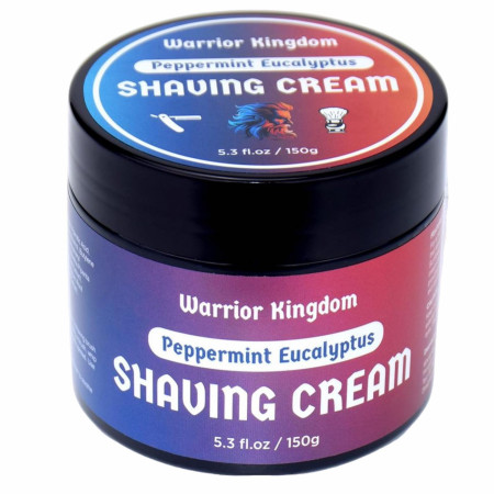 Product image 2 for Wholly Kaw Warrior Kingdom Peppermint Eucalyptus Shaving Cream