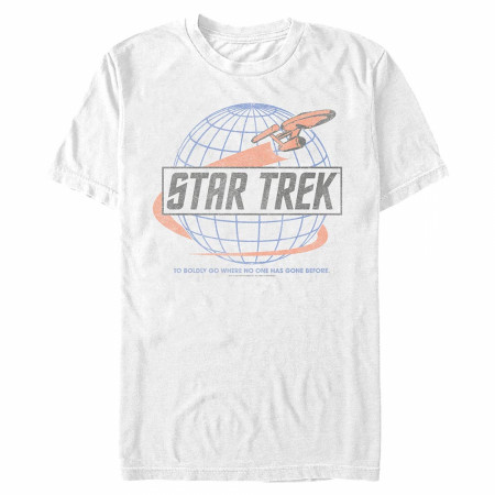 Product image 0 for Star Trek Enterprise Flight around Globe Distressed ...