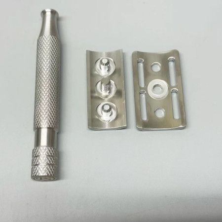 Product image 3 for Frank Shaving Co Stainless Steel Double Edge Safety Razor