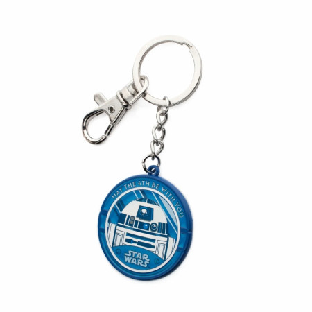 Product image 1 for Star Wars R2-D2 May the 4th Be With You Keychain