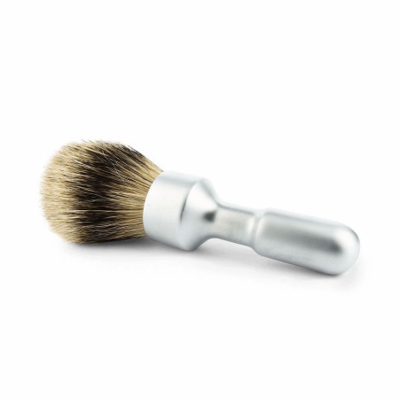 Product image 1 for Dovo Merkur Vision Satin Chrome Plated Long Handle Shaving Brush