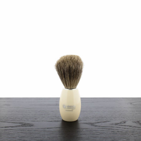 Dovo Super Badger Shaving Brush - White Acrylic