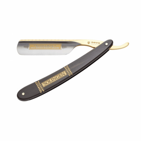 Product image 1 for Dovo Bismark Ebony 6/8" Straight Cut Throat Razor