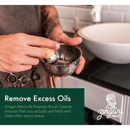 Product image 4 for Zingari Man All Purpose Brush Cleaner, 4 oz.