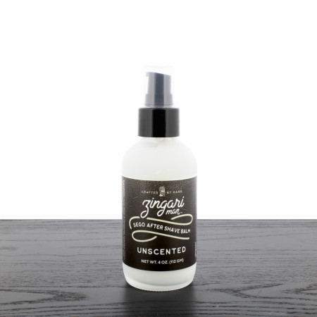 Zingari Man Unscented Sego Aftershave Balm, 4 oz.