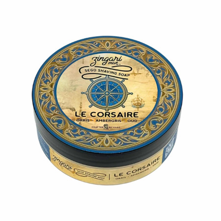 Product image 1 for Zingari Man Sego Shaving Soap - Le Corsaire, 5 oz.