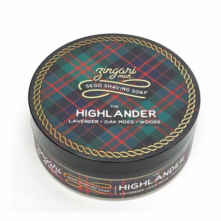 Product image 1 for Zingari Man Sego Shaving Soap - The Highlander, 5 oz.