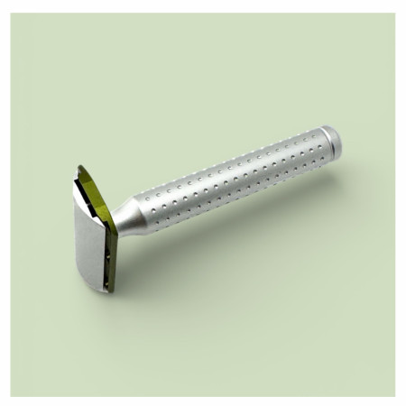 Product image 3 for Parker AeroShave Aluminum Safety Razor- Classic Length Handle