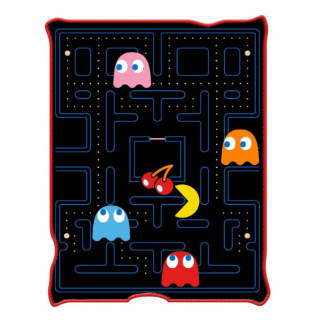Pac-Man Japanese Logo Grey Tee Shirt - SuperHeroStuff