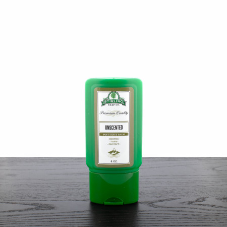 Stirling Soap Unscented Post Shave Balm, 4 oz.