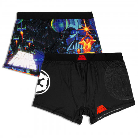 Star Wars A New Hope Death Star 2-Pack Men's Boxer Briefs