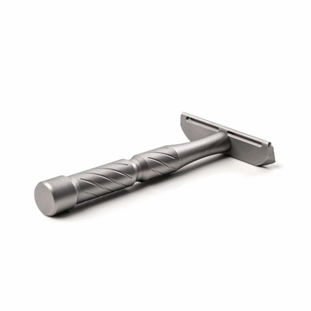 Product image 1 for Blackland Titanium Vector Lite Satin Single-Edge Safety Razor