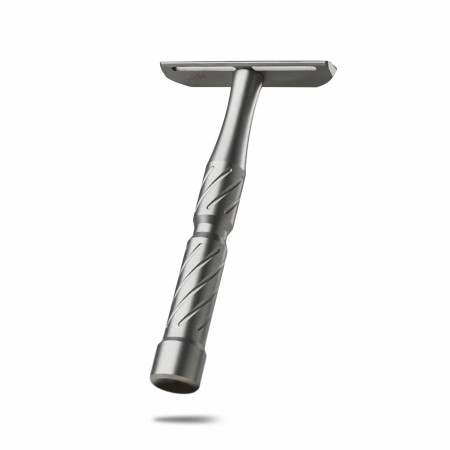Product image 3 for Blackland Titanium Vector Lite Satin Single-Edge Safety Razor