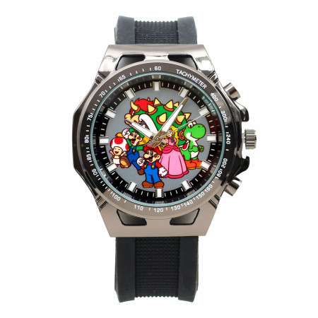 Super Mario Nintendo Watch with Silicone Band - SuperHeroStuff