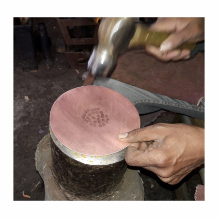 Product image 4 for Captain's Choice Polished Copper Handmade Lather Bowl