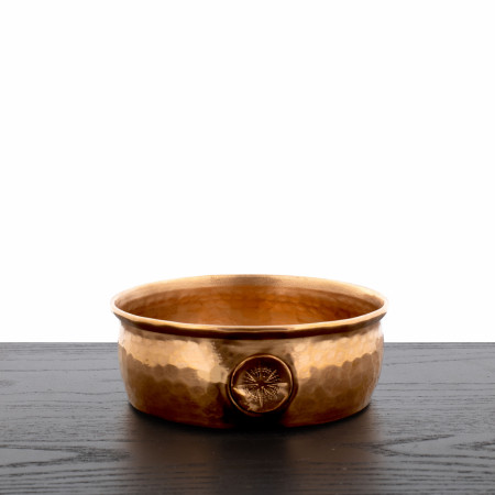Captain's Choice Polished Copper Handmade Lather Bowl