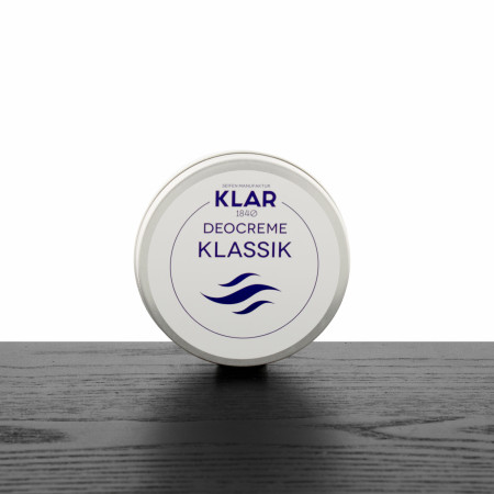 KLAR Classic Deodorant Cream, 2.2 oz.