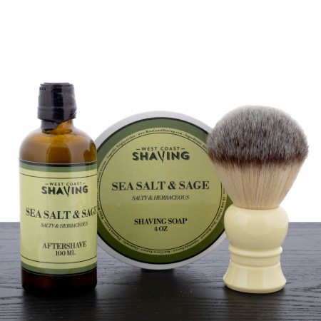 WCS Sea Salt & Sage 3-piece Shaving Bundle