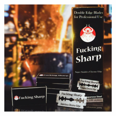 Product image 3 for F*cking Sharp Double Edge Japanese Razor Blades