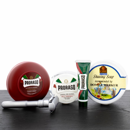 Merkur Futur European Shaving Super Bundle