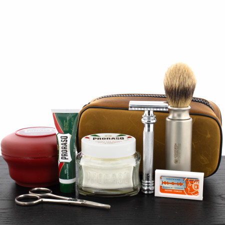 Product image 1 for Merkur x Proraso Travel Shave Bundle