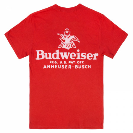 Budweiser Anheuser Busch Vintage Enzyme Washed Premium T-Shirt by