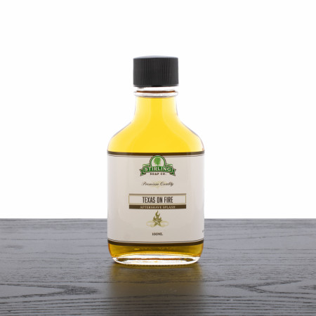 Stirling Soap Company Aftershave Splash, Texas on Fire