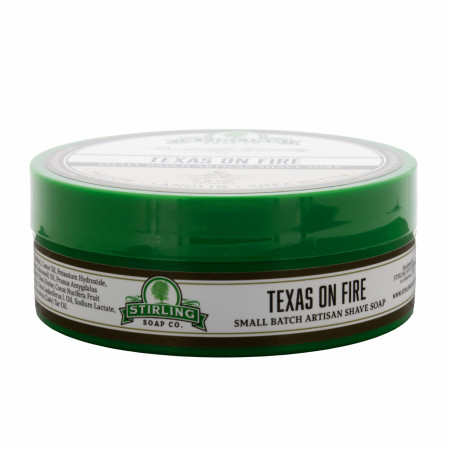 Product image 1 for Stirling Soap Company Shave Soap, Texas on Fire