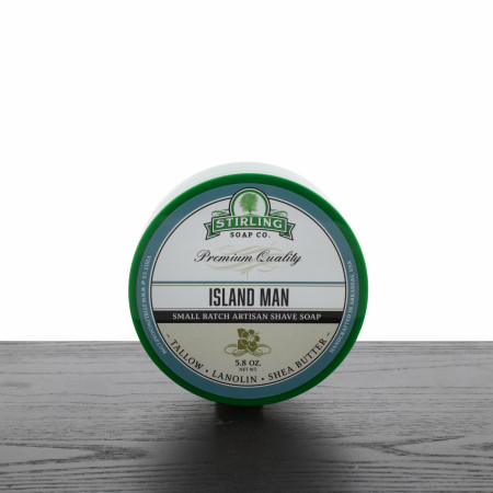Stirling Soap Company Shave Soap, Island Man