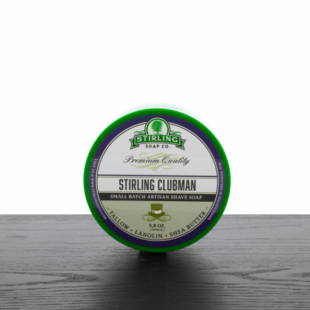 Stirling Soap Company Shave Soap, Stirling Clubman