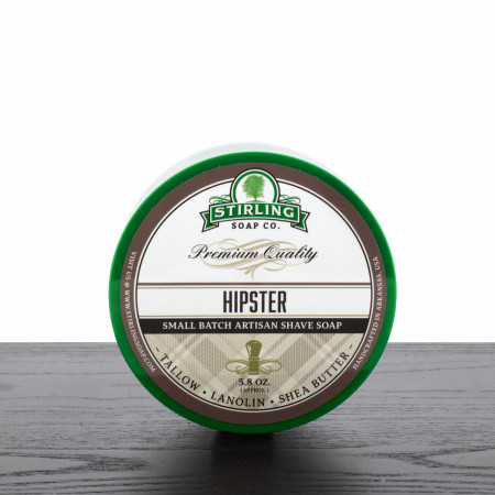 Stirling Soap Company Shave Soap, Hipster